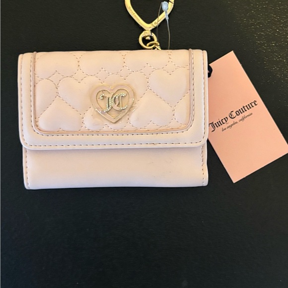 Juicy Couture Handbags - Juicy Couture Blush Quilted Wallet
